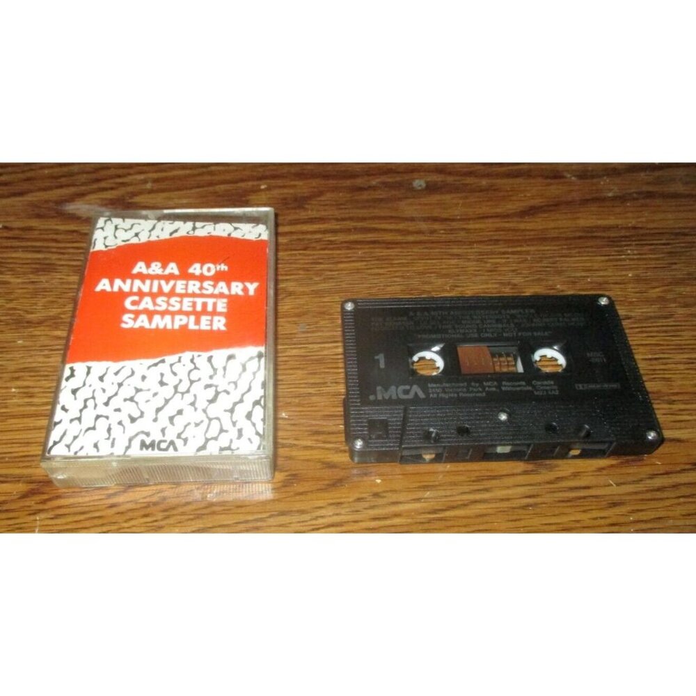 A & A 40th Anniversary cassette sampler (MCA Records, Various Artists)